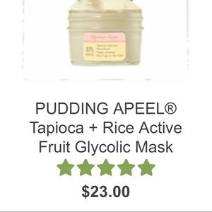 Farmhouse Fresh Tapioca + Rice Mask